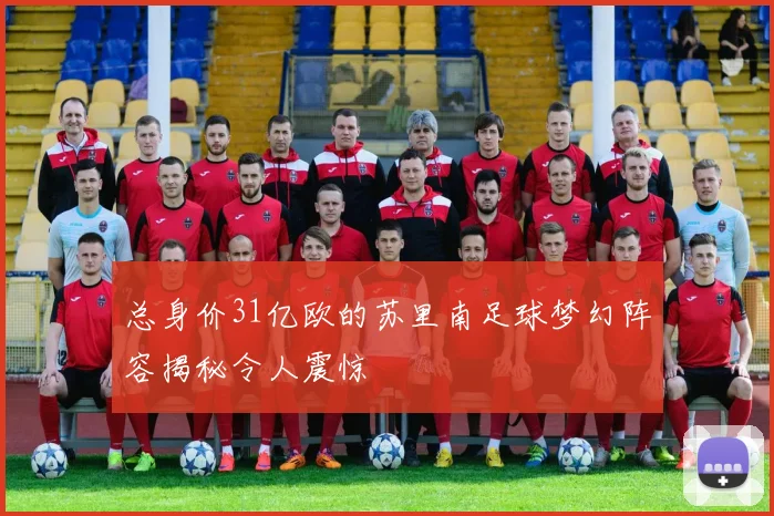 总身价31亿欧的苏里南足球梦幻阵容揭秘令人震惊
